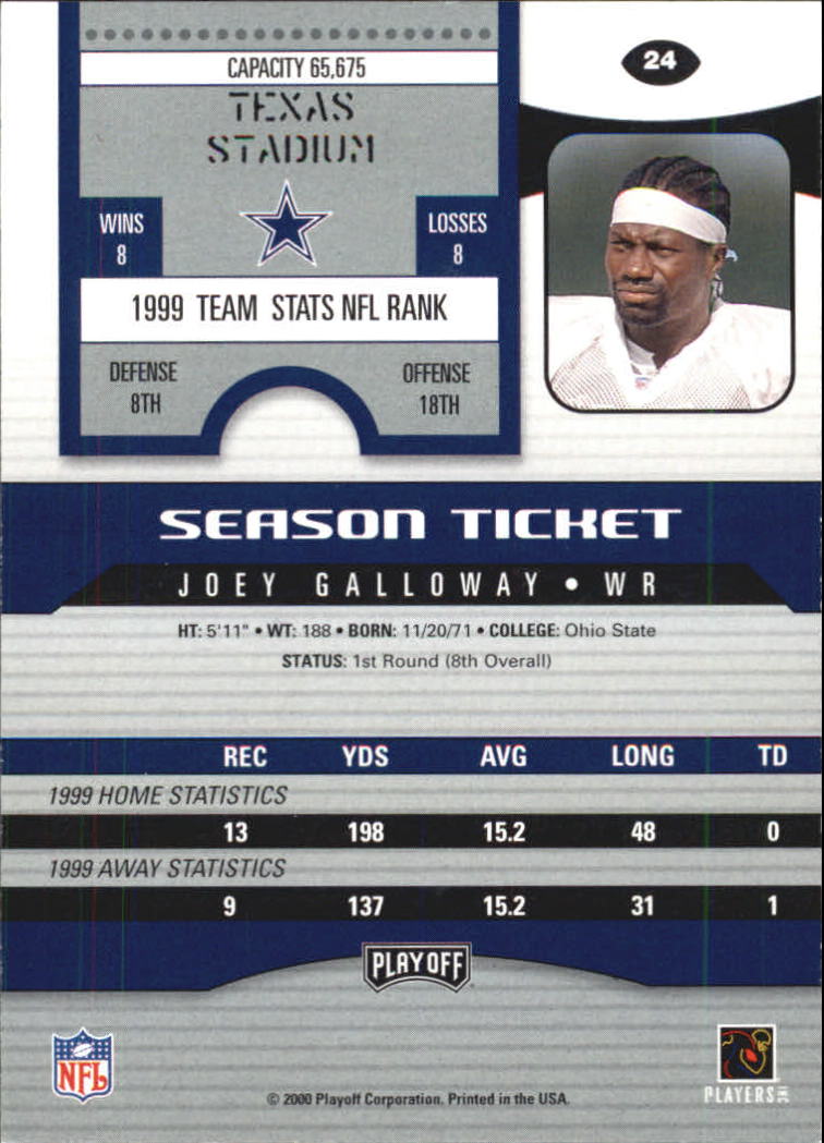 2000 Playoff Contenders Football (Pick Card From List) C154 04-25 - Picture 43 of 177
