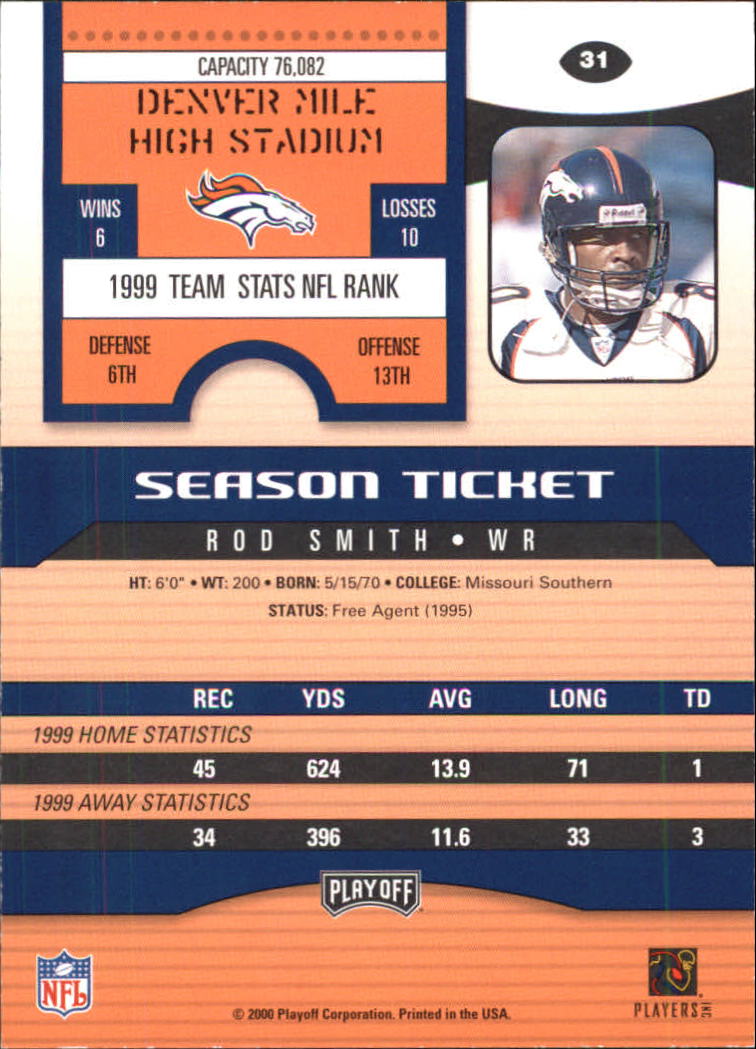 2000 Playoff Contenders Football (Pick Card From List) C154 04-25 - Picture 55 of 177