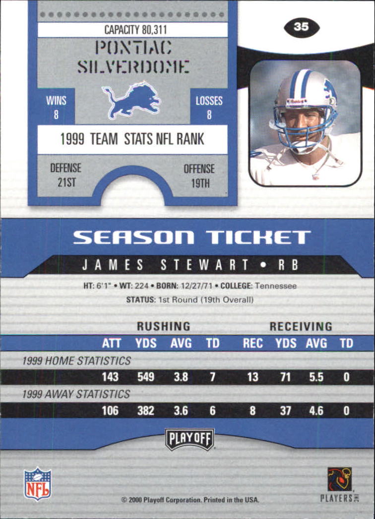 2000 Playoff Contenders Football (Pick Card From List) C154 04-25 - Picture 63 of 177