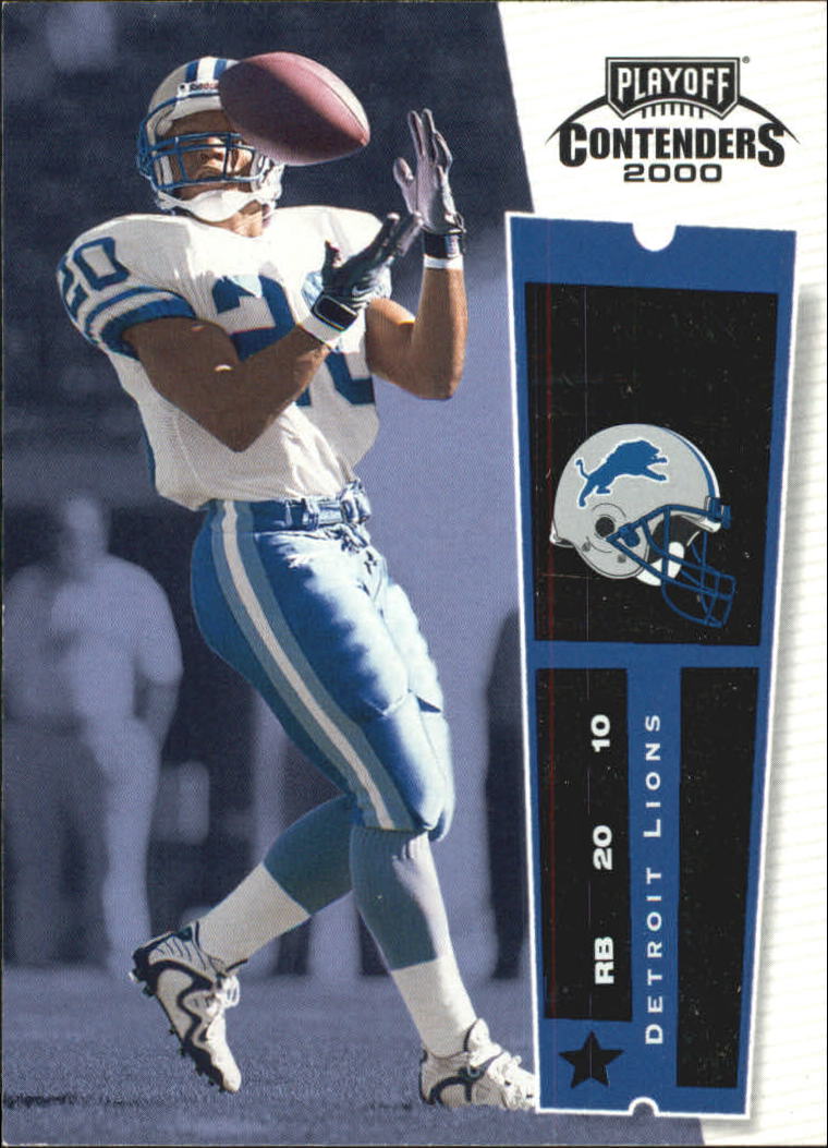 2000 Playoff Contenders #36 Barry Sanders