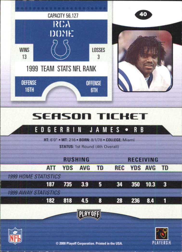 2000 Playoff Contenders Football (Pick Card From List) C154 04-25 - Picture 71 of 177