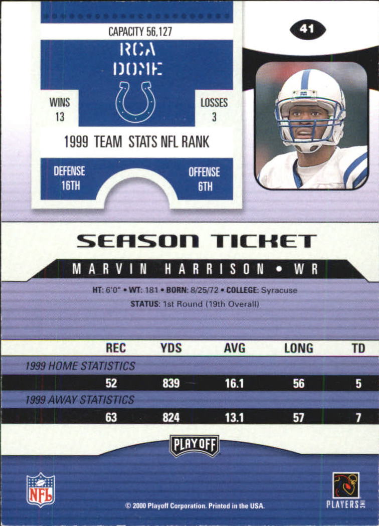 2000 Playoff Contenders Football (Pick Card From List) C154 04-25 - Picture 73 of 177