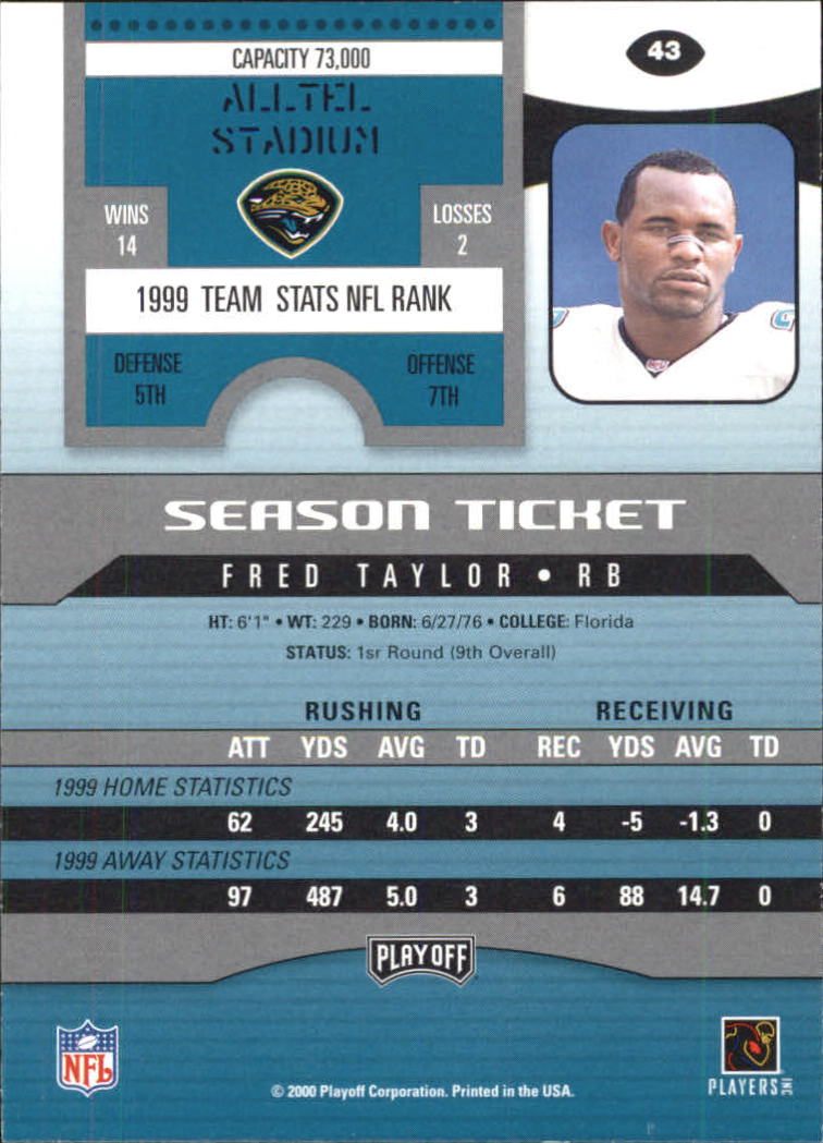 2000 Playoff Contenders Football (Pick Card From List) C154 04-25 - Picture 75 of 177
