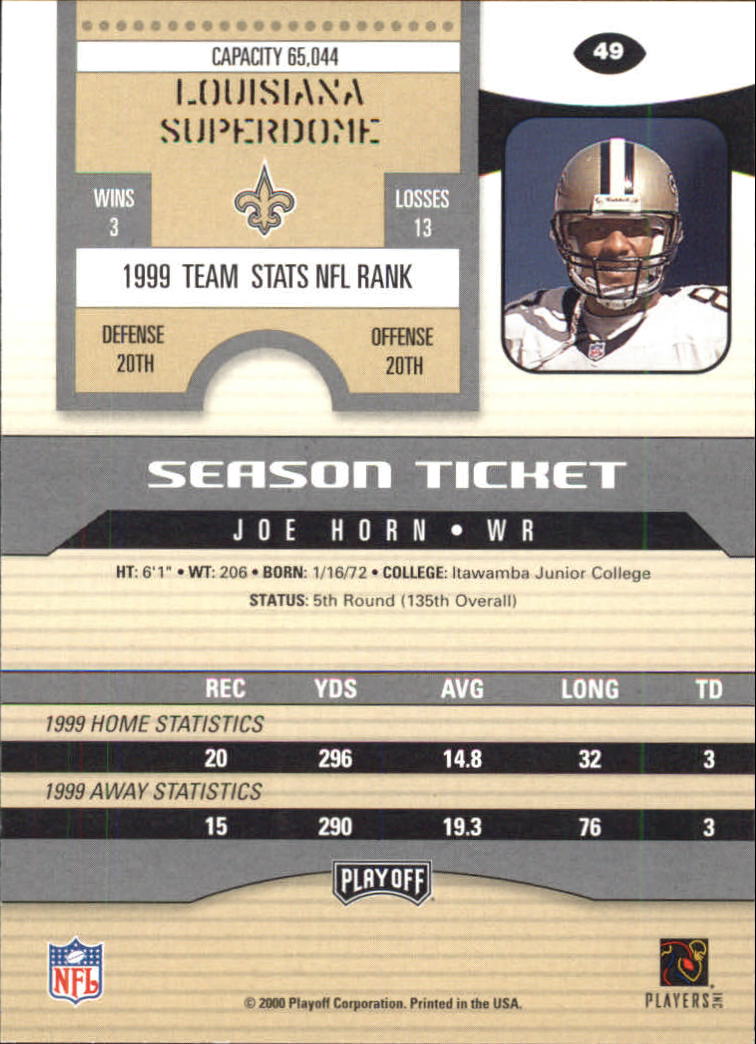 2000 Playoff Contenders Football (Pick Card From List) C154 04-25 - Picture 87 of 177