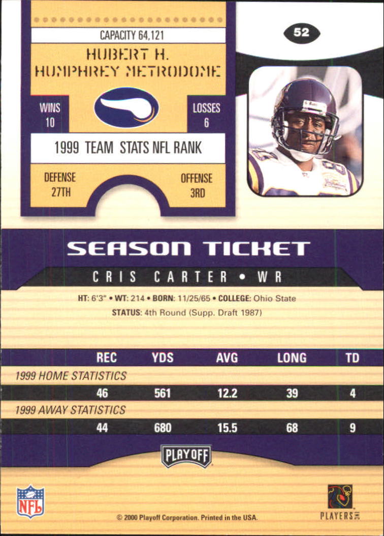 2000 Playoff Contenders Football (Pick Card From List) C154 04-25 - Picture 93 of 177