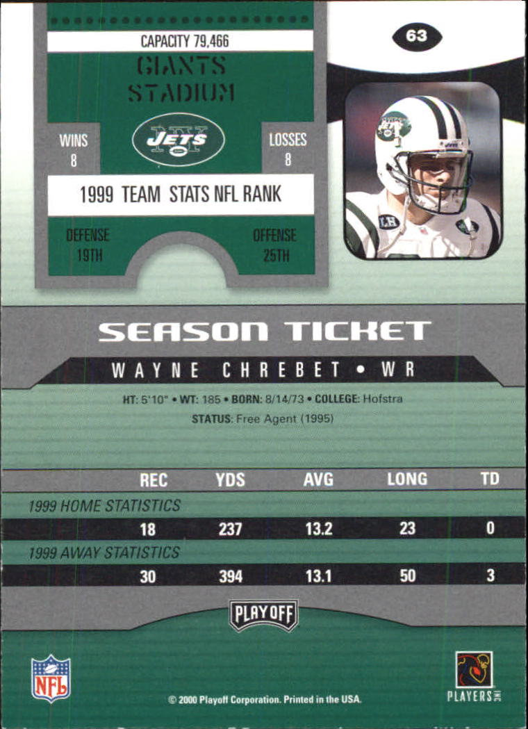 2000 Playoff Contenders Football (Pick Card From List) C154 04-25 - Picture 113 of 177