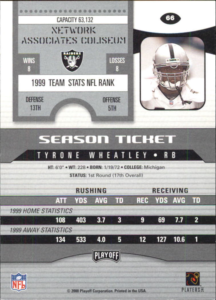 2000 Playoff Contenders Football (Pick Card From List) C154 04-25 - Picture 119 of 177