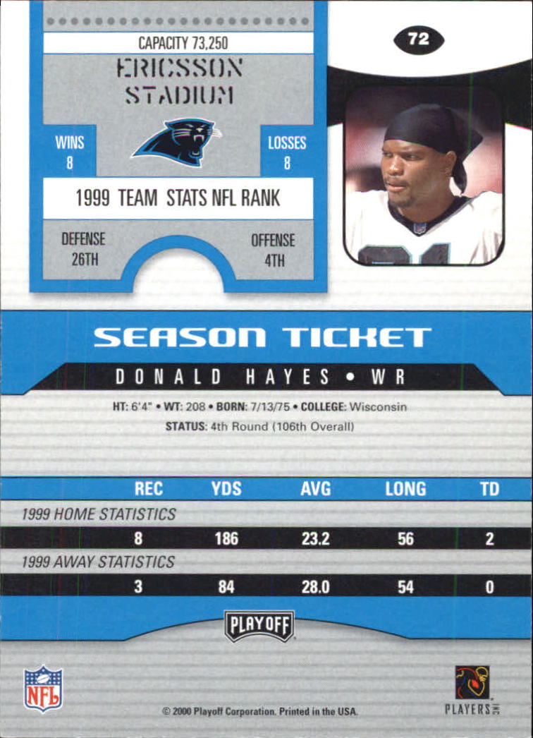 2000 Playoff Contenders Football (Pick Card From List) C154 04-25 - Picture 129 of 177