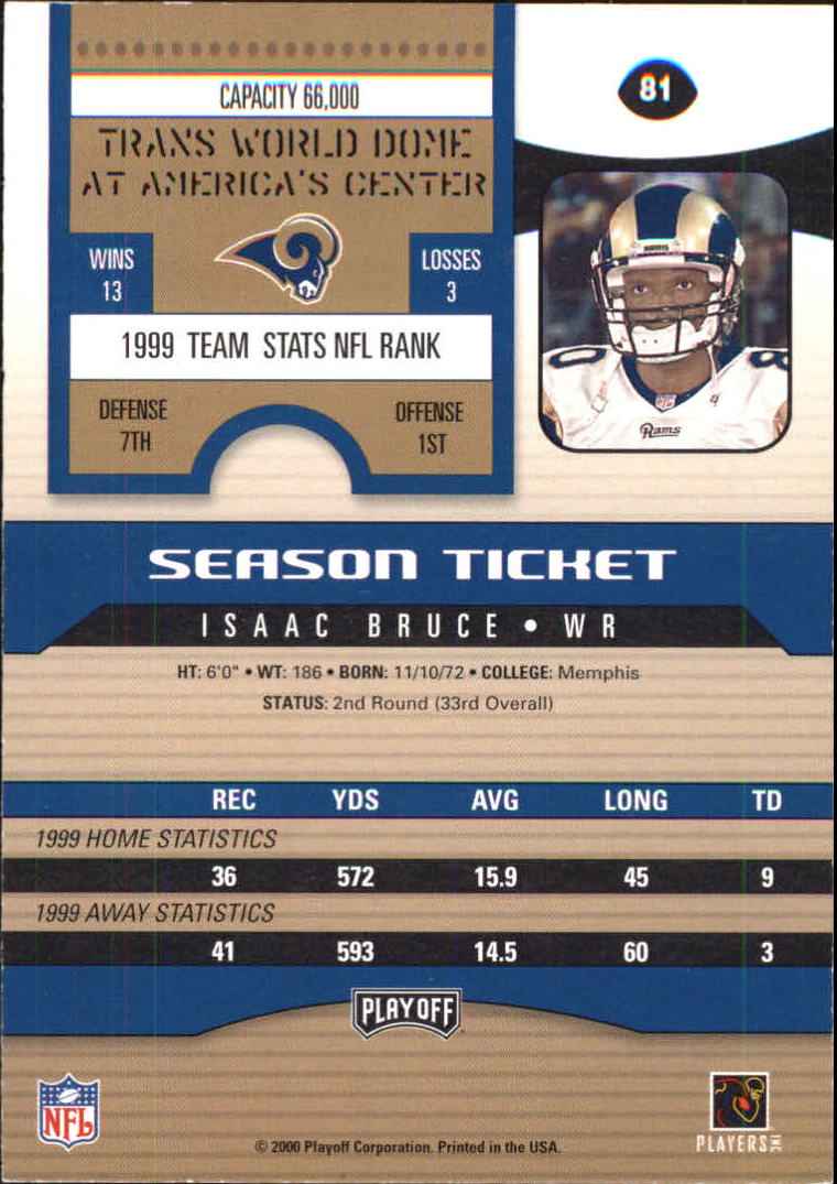 2000 Playoff Contenders Football (Pick Card From List) C154 04-25 - Picture 143 of 177