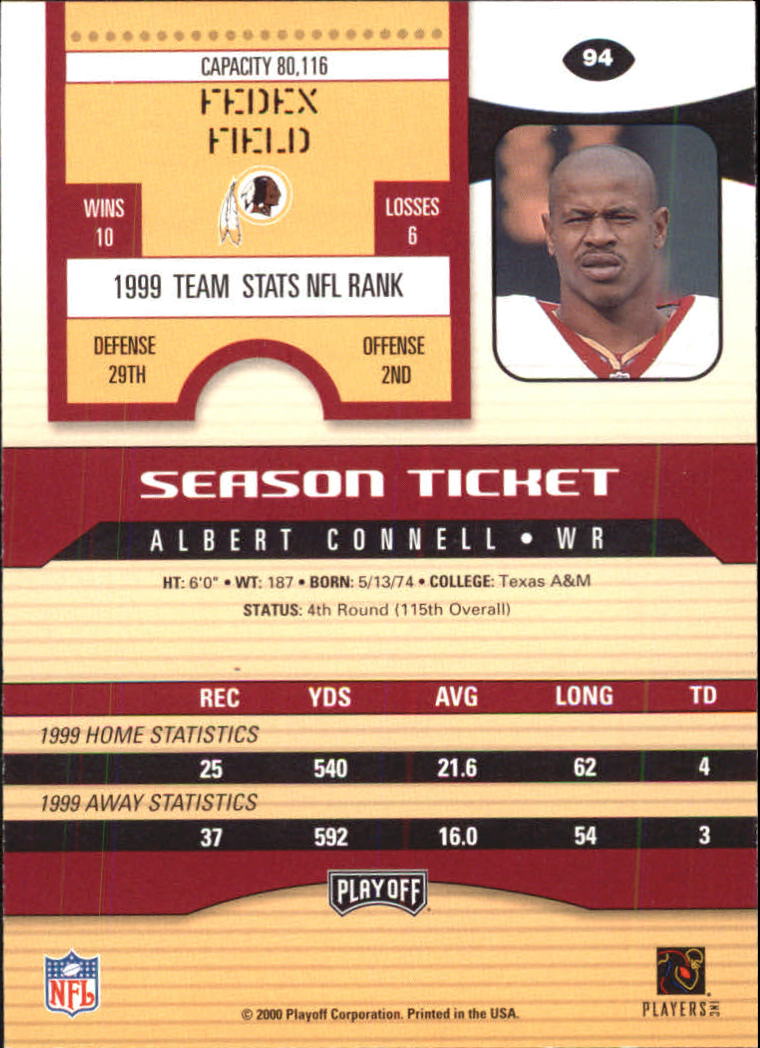 2000 Playoff Contenders Football (Pick Card From List) C154 04-25 - Picture 167 of 177