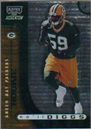 2000 Playoff Momentum #181 Na'il Diggs RC