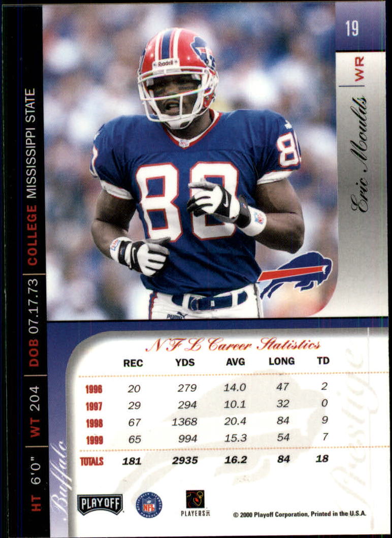 2000 Playoff Prestige Football "Main Set" Cards - Bild 21 von 223