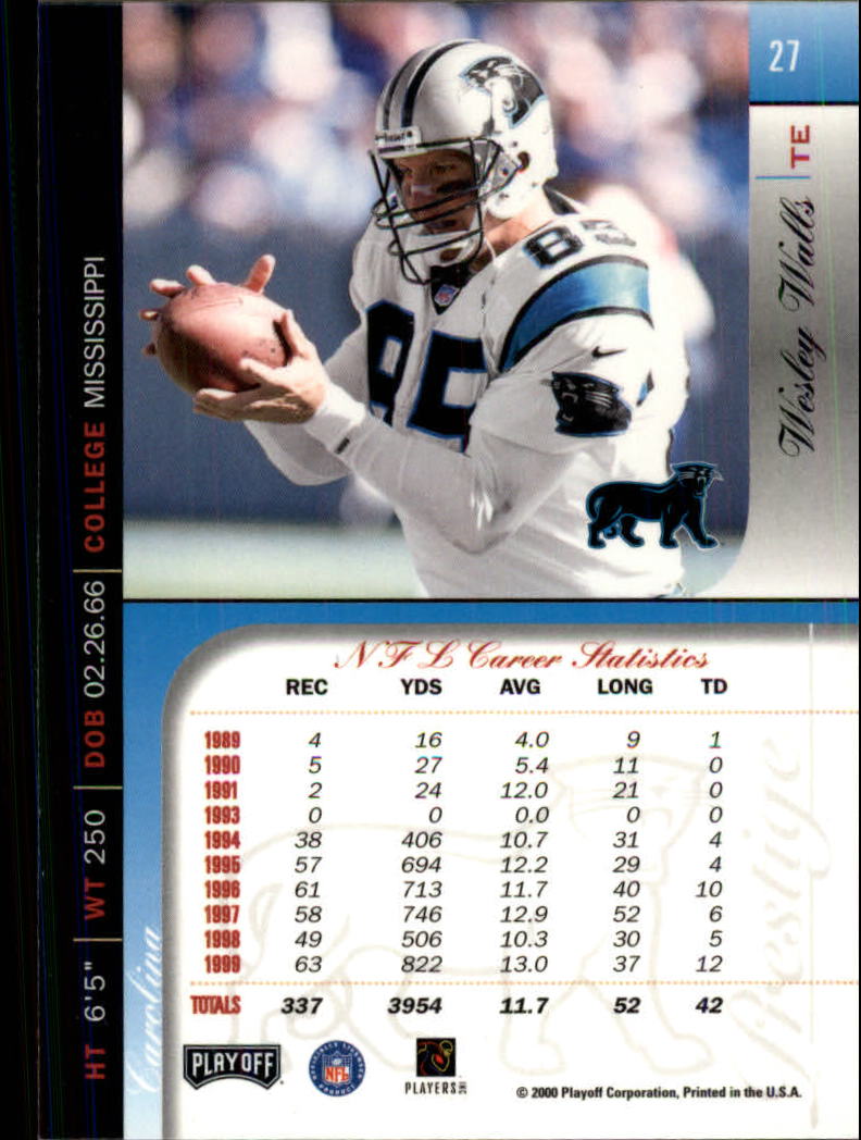 2000 Playoff Prestige Football "Main Set" Cards - Bild 29 von 223