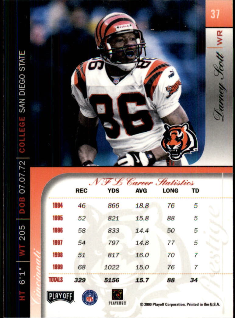 2000 Playoff Prestige Football "Main Set" Cards - Bild 41 von 223