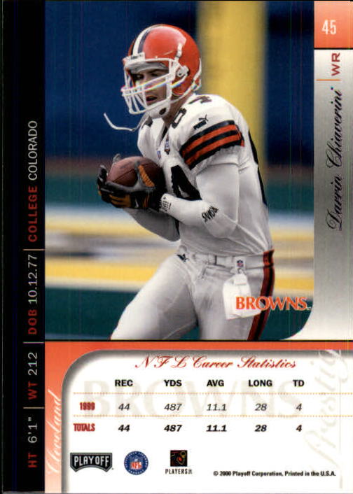 2000 Playoff Prestige Football "Main Set" Cards - Bild 51 von 223