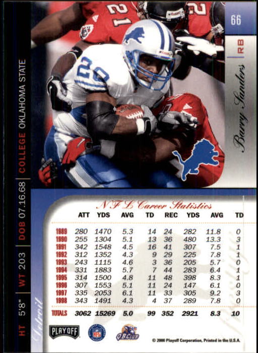 2000 Playoff Prestige Football "Main Set" Cards - Bild 71 von 223
