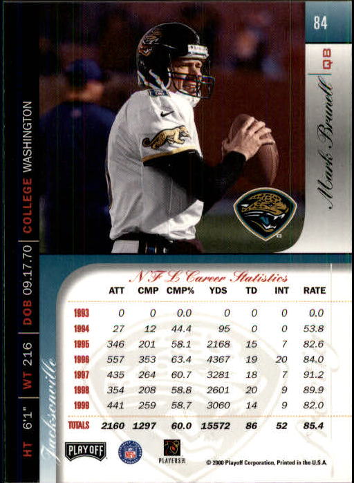 2000 Playoff Prestige Football "Main Set" Cards - Bild 87 von 223
