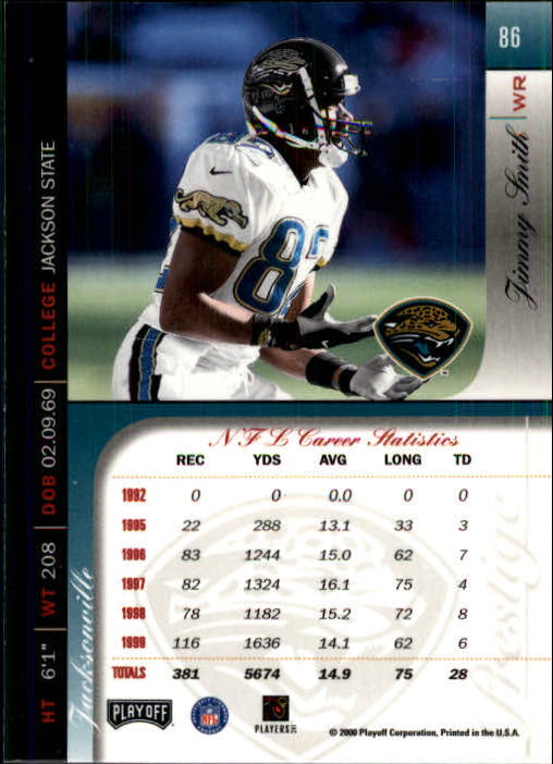 2000 Playoff Prestige Football "Main Set" Cards - Bild 91 von 223