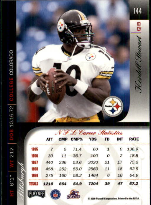 2000 Playoff Prestige Football "Main Set" Cards - Bild 149 von 223