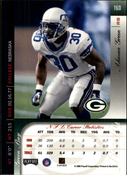 2000 Playoff Prestige Football "Main Set" Cards - Bild 167 von 223