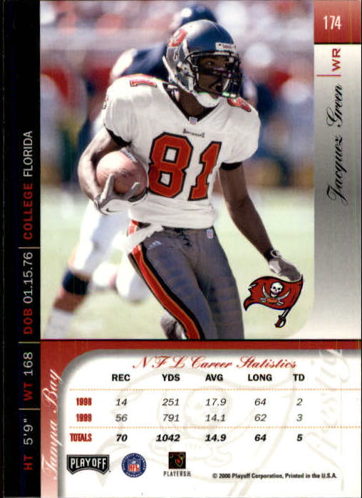 2000 Playoff Prestige Football "Main Set" Cards - Bild 183 von 223