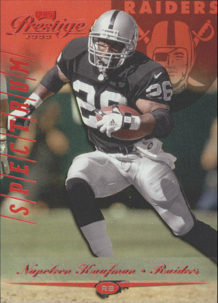2000 Playoff Prestige Spectrum Red #135 Napoleon Kaufman