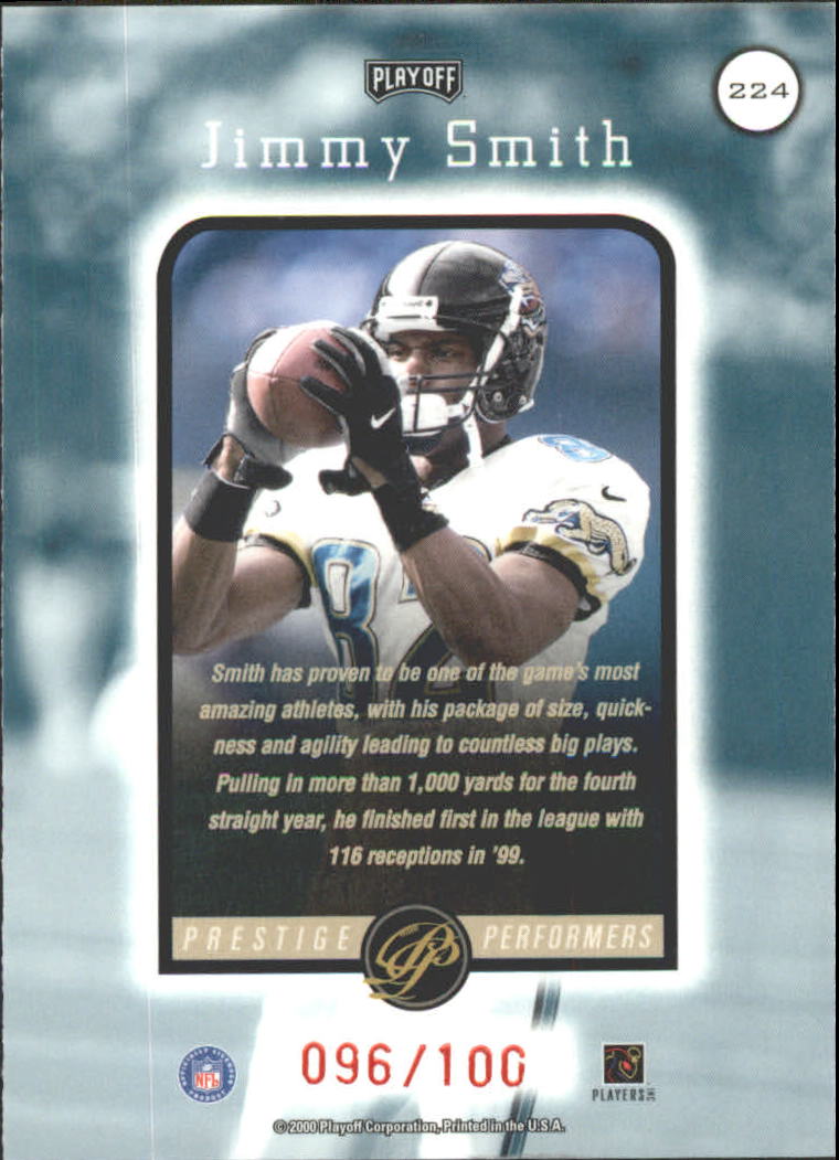 2000 Playoff Prestige Spectrum Red #224 Jimmy Smith PP /100