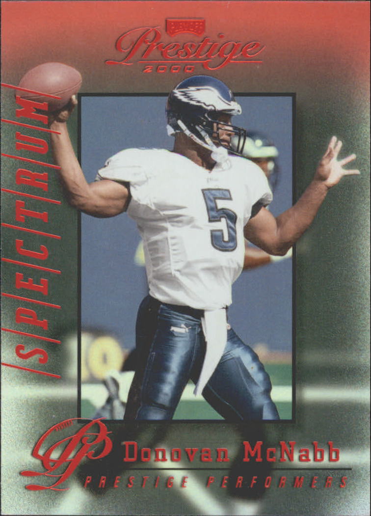 2000 Playoff Prestige Spectrum Red #238 Donovan McNabb PP