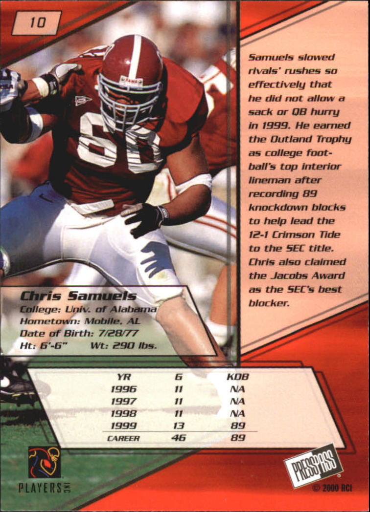 A7327- 2000 Press Pass Football #s 1-45 +Inserts -You Pick- 15+ FREE US SHIP - Picture 181 of 285