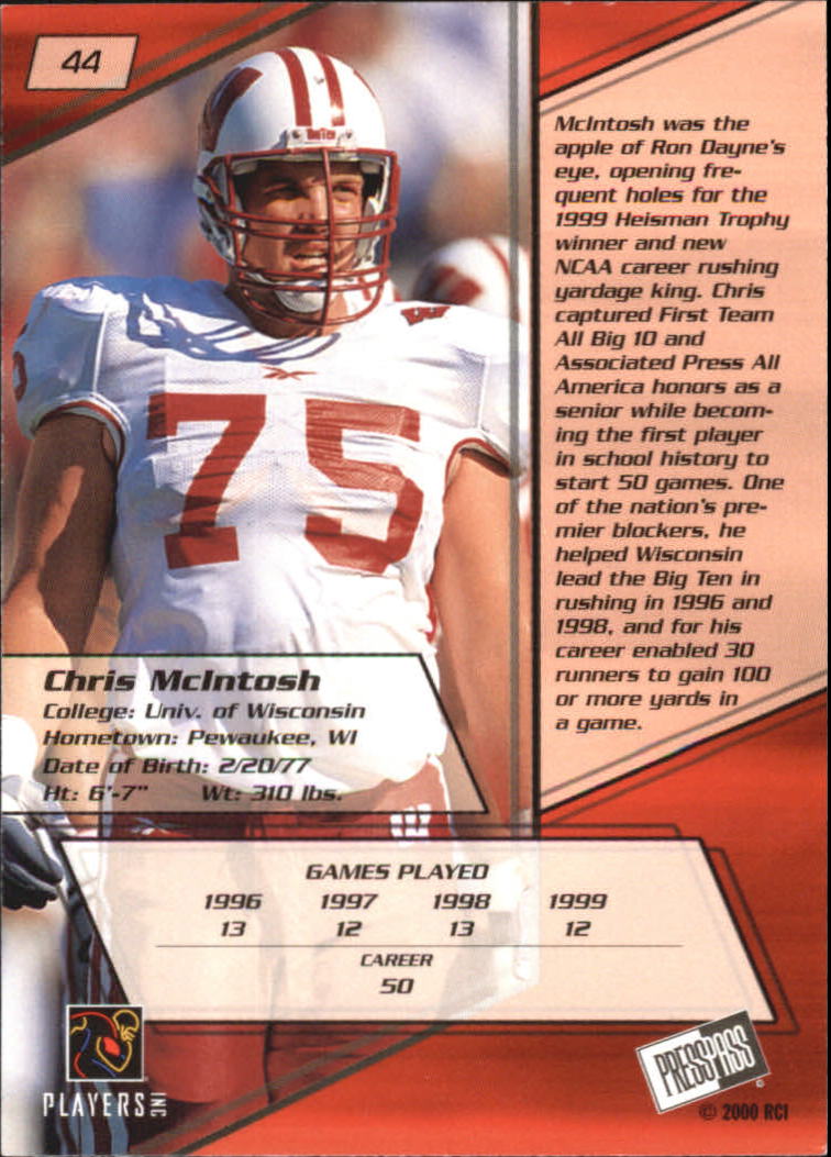A7327- 2000 Press Pass Football #s 1-45 +Inserts -You Pick- 15+ FREE US SHIP - Picture 243 of 285