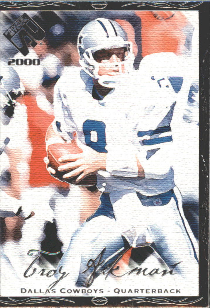 2000 Private Stock Silver #24 Troy Aikman