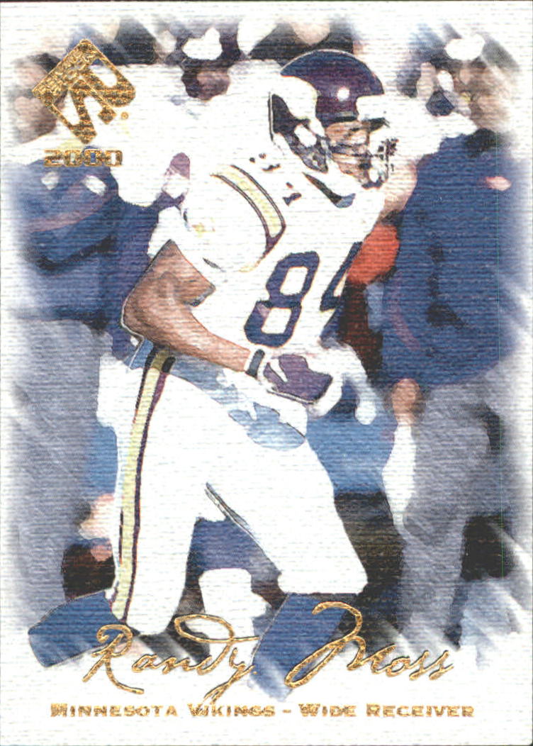 2000 Private Stock Artist's Canvas #10 Randy Moss