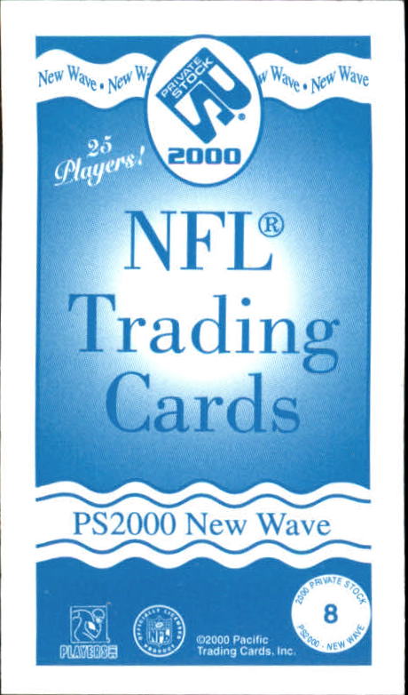 2000 Private Stock PS2000 New Wave #8 Olandis Gary back image
