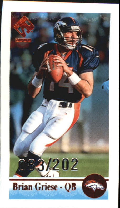 2000 Private Stock PS2000 New Wave #9 Brian Griese