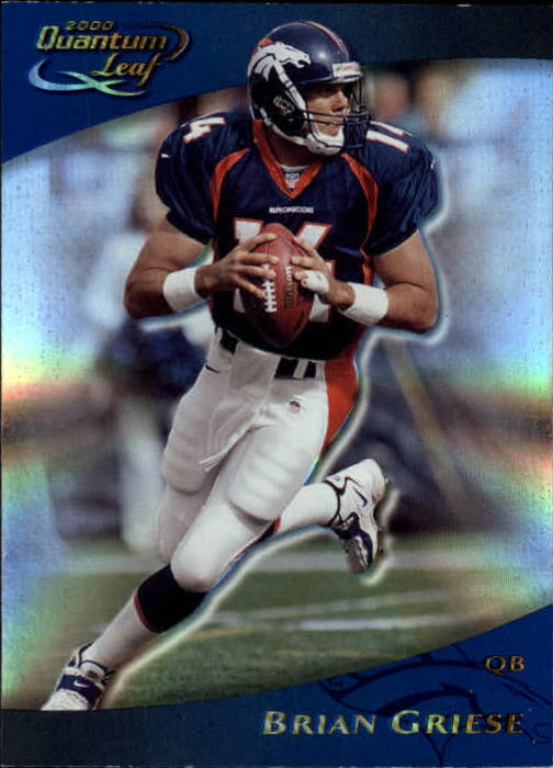 2000 Quantum Leaf #88 Brian Griese - NM-MT