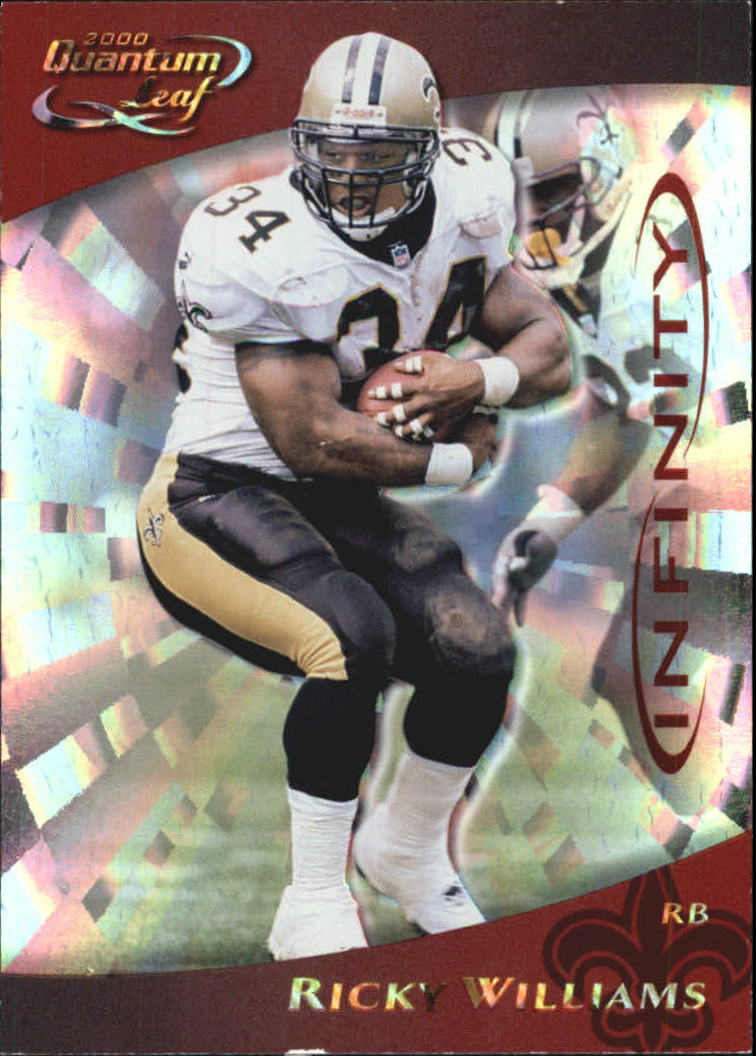 2000 Quantum Leaf Infinity Red #184 Ricky Williams