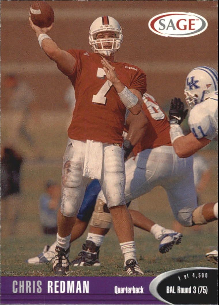 2000 SAGE #38 Chris Redman