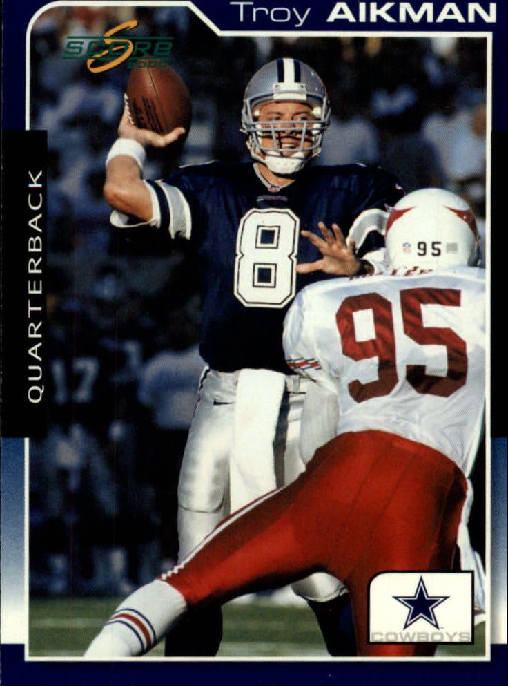 1991 Pinnacle Troy Aikman Dallas Cowboys #6