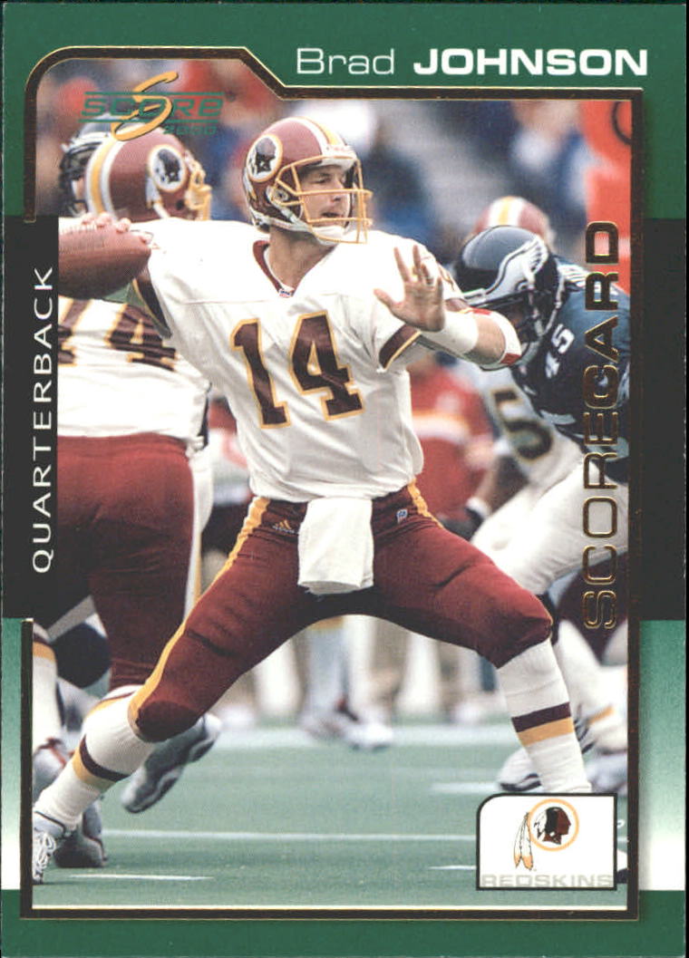 2000 Score Scorecard #211 Brad Johnson