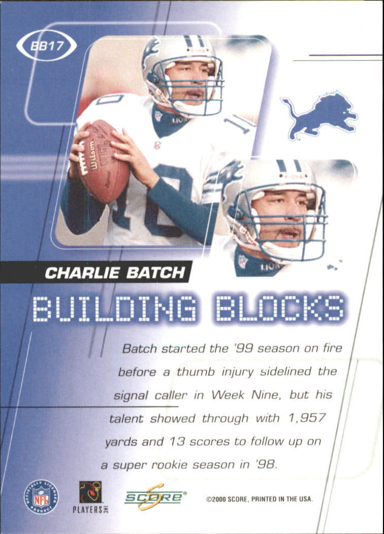2000 Score Football "Insert" Cards - Picture 5 of 24