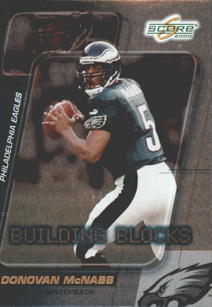 2000 Score Building Blocks #BB22 Donovan McNabb