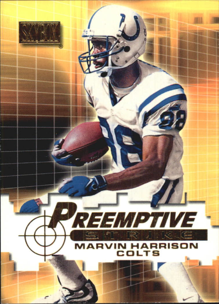 2000 SkyBox Preemptive Strike #7 Marvin Harrison