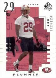 2000 SP Authentic #107 Ahmed Plummer RC