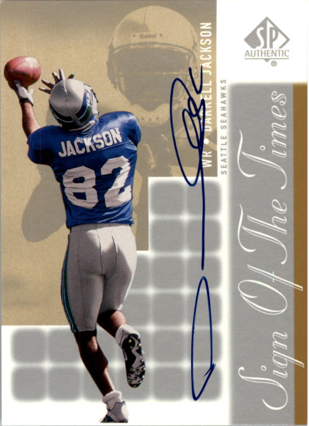 2000 SP Authentic Sign of the Times #DJ Darrell Jackson