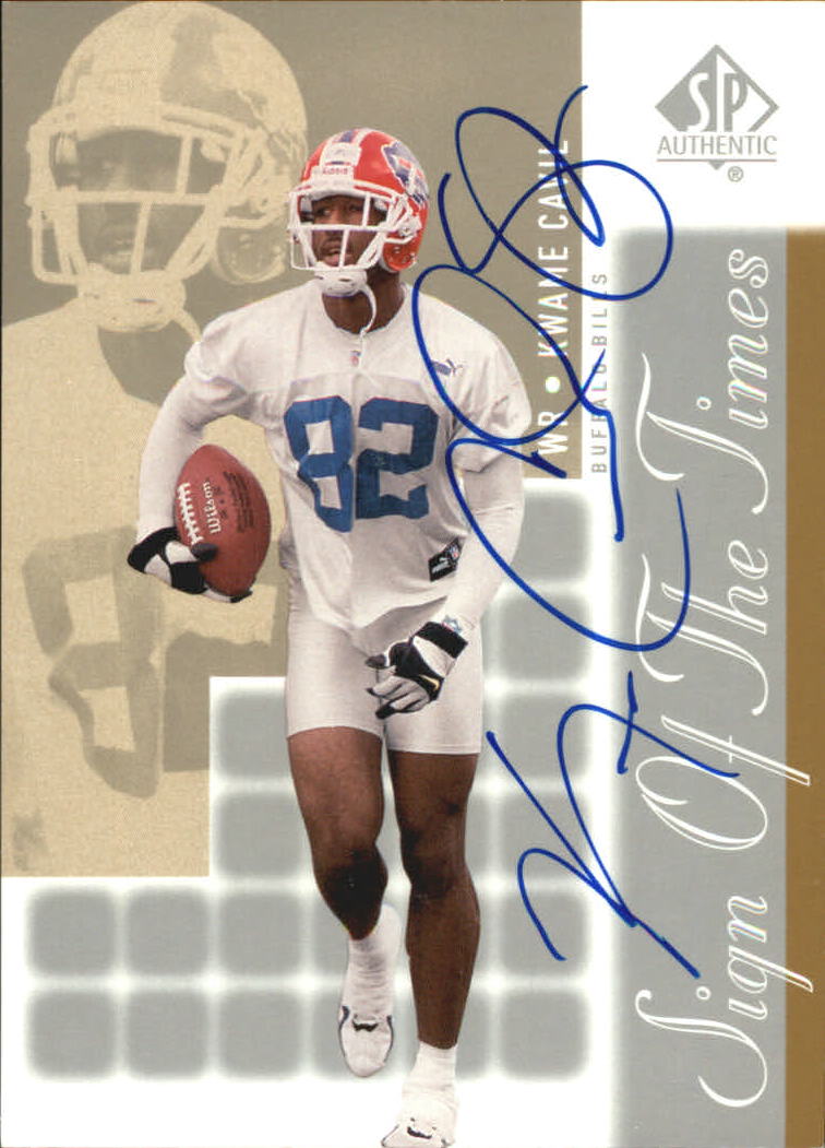 2000 SP Authentic Sign of the Times #KC Kwame Cavil