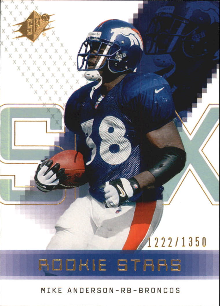 2000 SPx #115 Mike Anderson RC