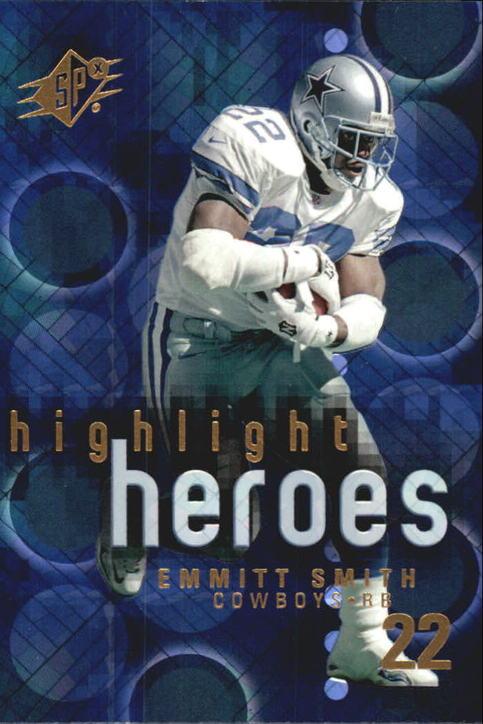 2000 SPx Highlight Heroes #HH6 Emmitt Smith