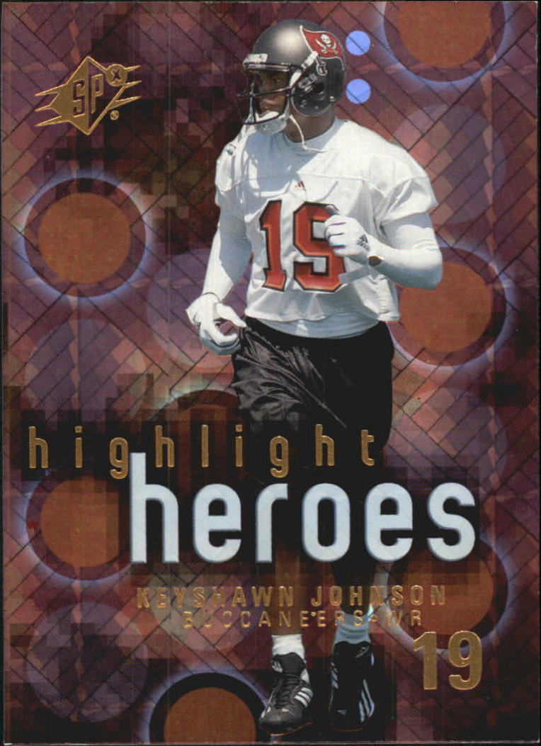 2000 SPx Highlight Heroes #HH9 Keyshawn Johnson