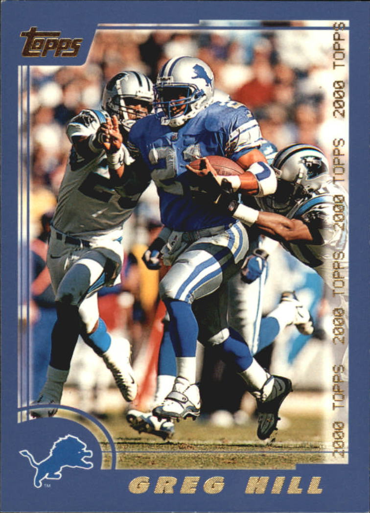 2000 Topps James Stewart Detroit Lions #11