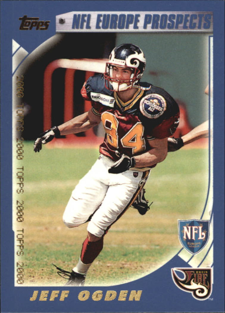 2000 Topps Kurt Warner St. Louis Rams #1